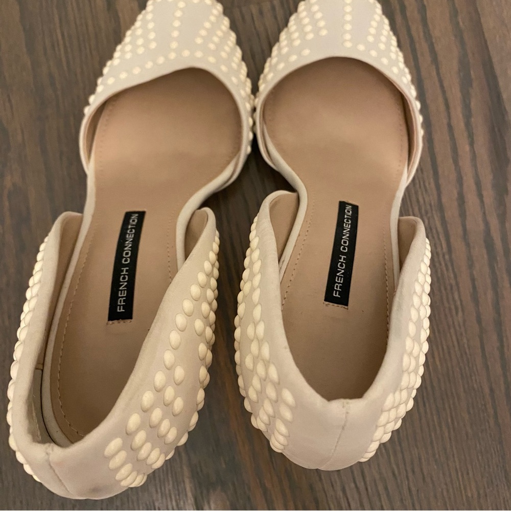 Brand new leather French connection studded d'orsay heel pumps 👠 10 / 41 - Picture 6 of 6